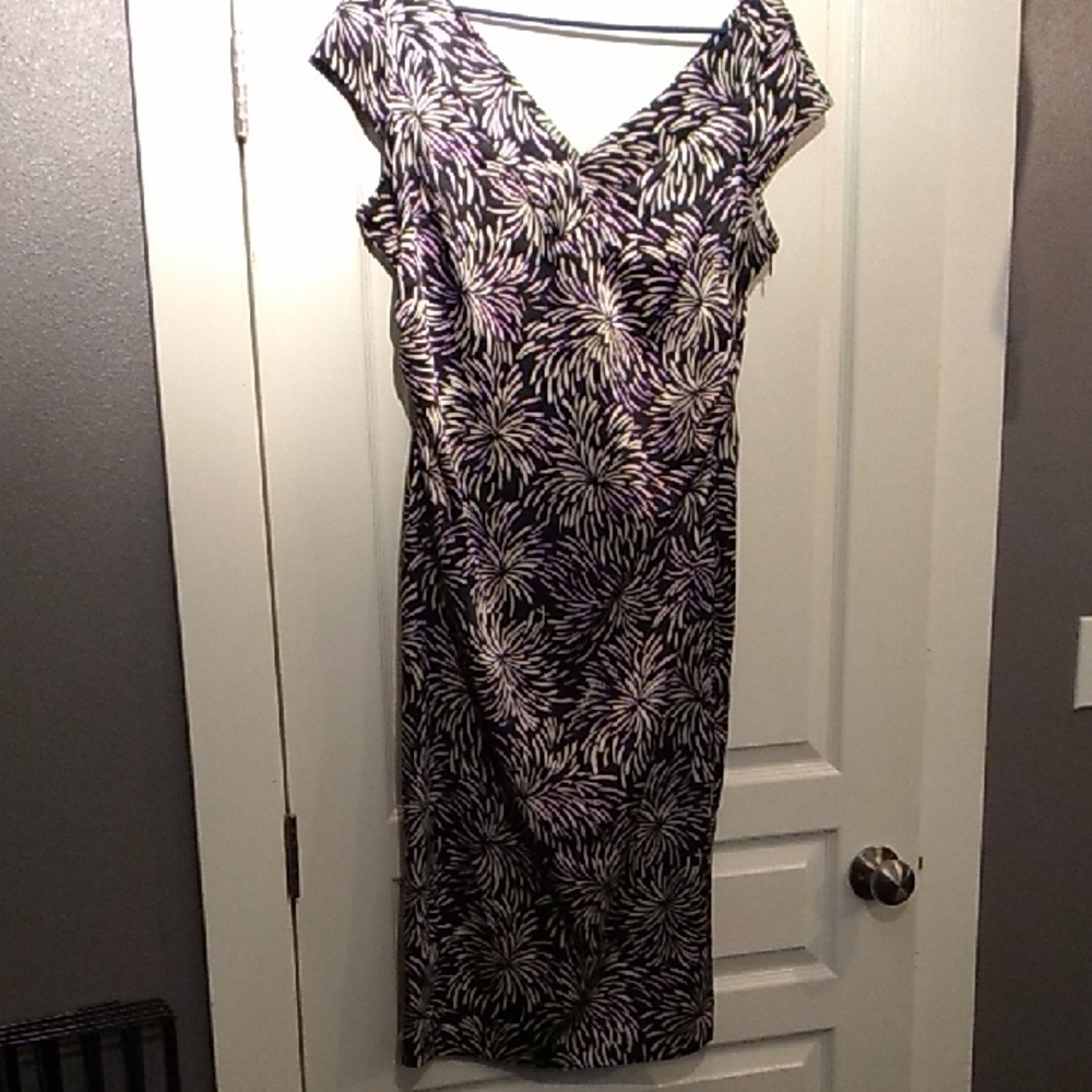 Elegant Black and White Women's Dress